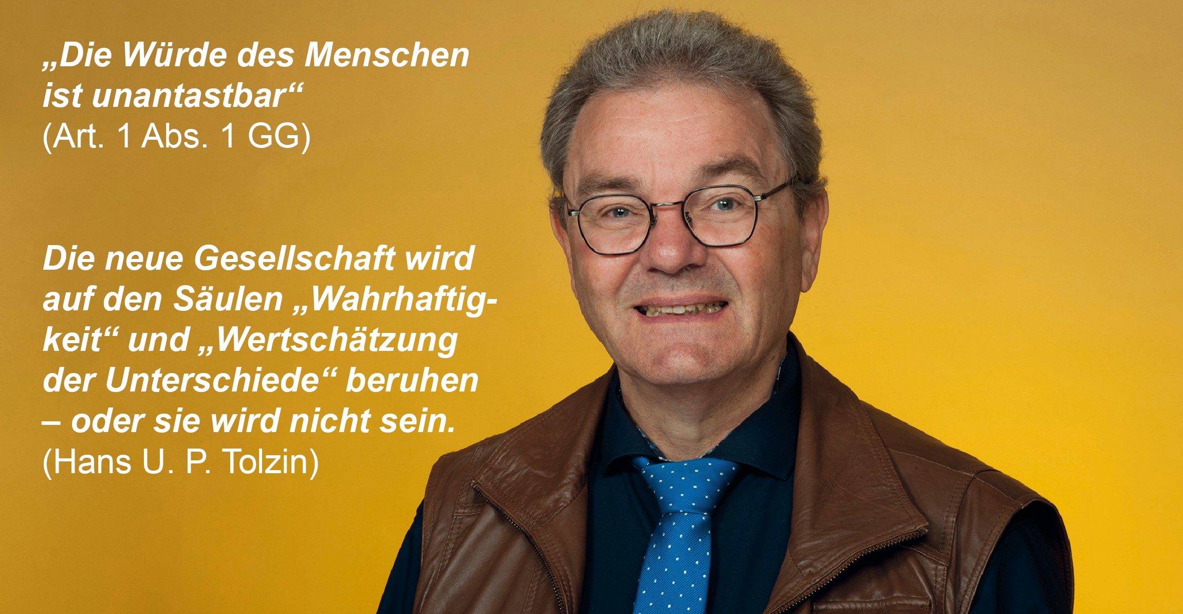 Portrait Hans Tolzin